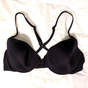 Black racer back Victoria's Secret bra